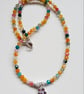 Dainty Designer Fire Agate Necklace  - Image 5