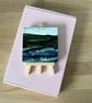 'Where the Sea Meets the Land' Ceramic Tile with Wooden Easel - Image 5