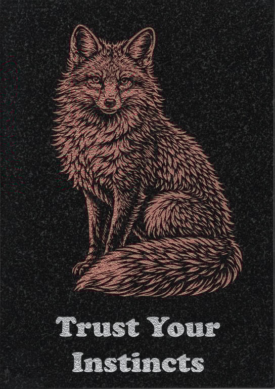 Trust Your Instincts….  Nature Wisdom (Fox)