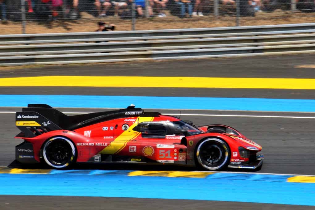 Ferrari 499P no51 24 Hours of Le Mans 2023 Photograph Print