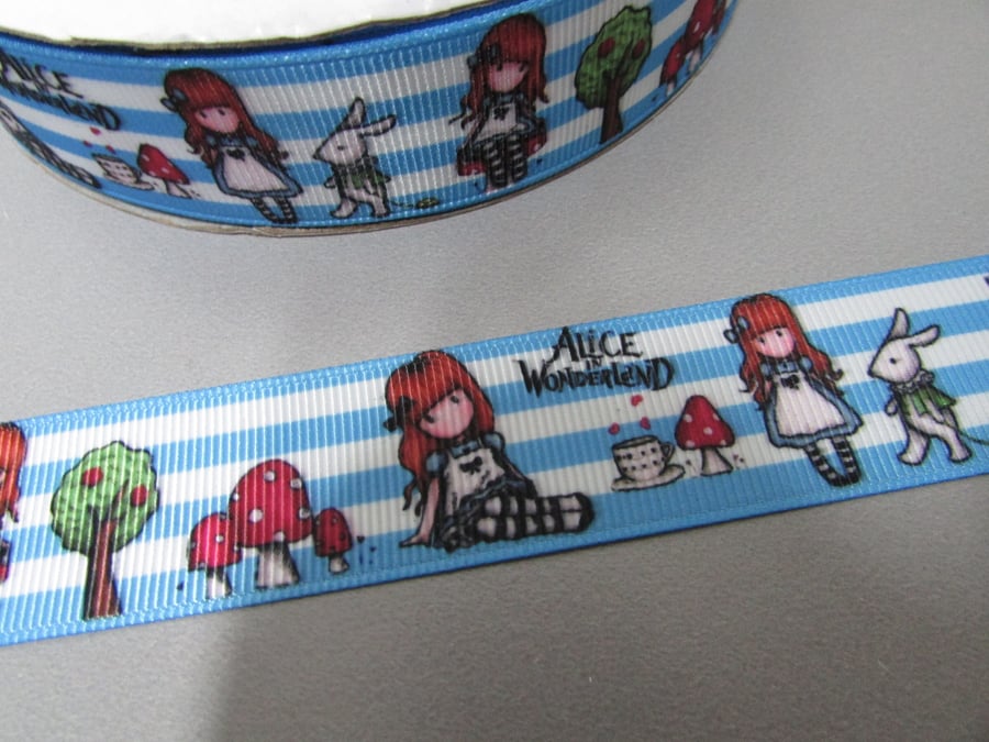 Cute Girl Grosgrain Ribbon x 1 metre
