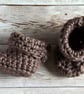 Crochet Preemie Hat and Boots - Soft and Warm Set for Preterm Baby - Image 2
