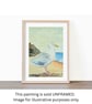 Original ACEO Miniature Seagull on Beach, Watercolour Painting - Image 4