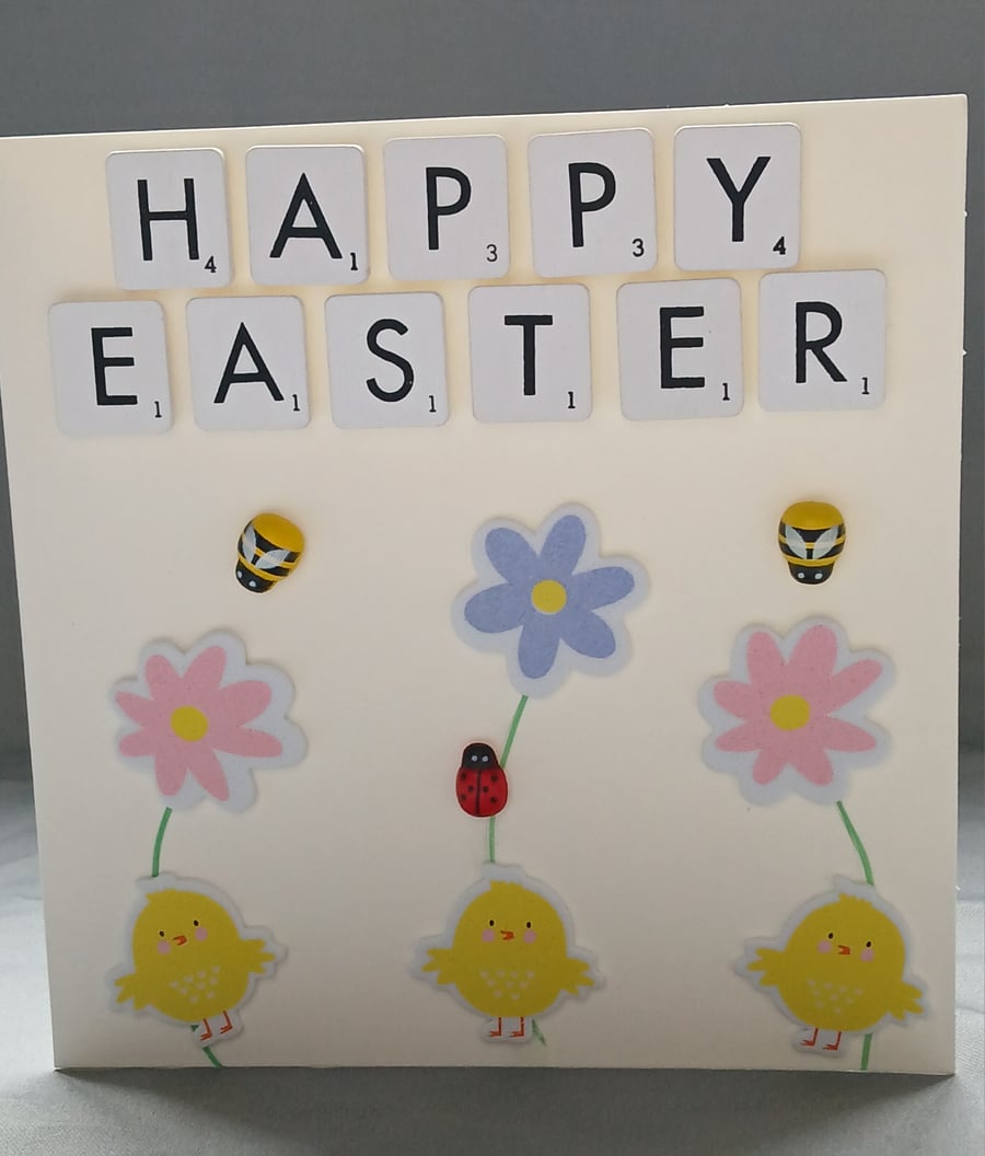 Handmade Easter card 