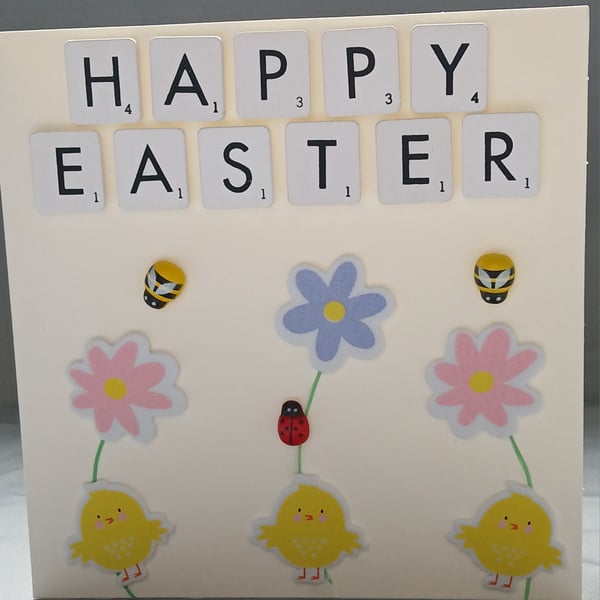 Handmade Easter card 