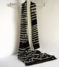 LIMITED EDITION SILK VISCOSE DEVORE VELVET SCARF - Image 4