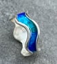 Enamel Wave Ring, Ocean Turquoise Wave Ring, sea ring, ocean wave ring, enamel,  - Image 10