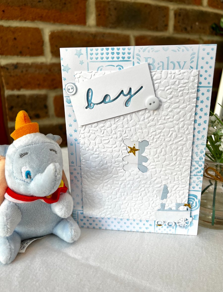 ‘New Baby boy’ Card