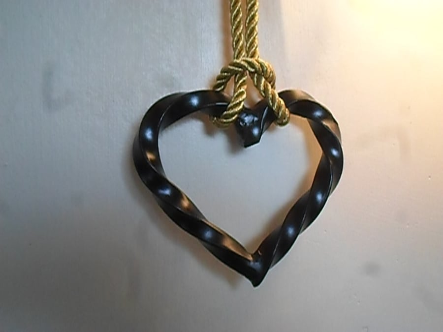 Heart Decoration..............................Wrought Iron (Forged Steel Twist) 