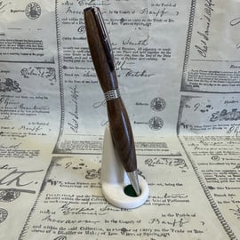 Walnut & Chrome Ball point pen