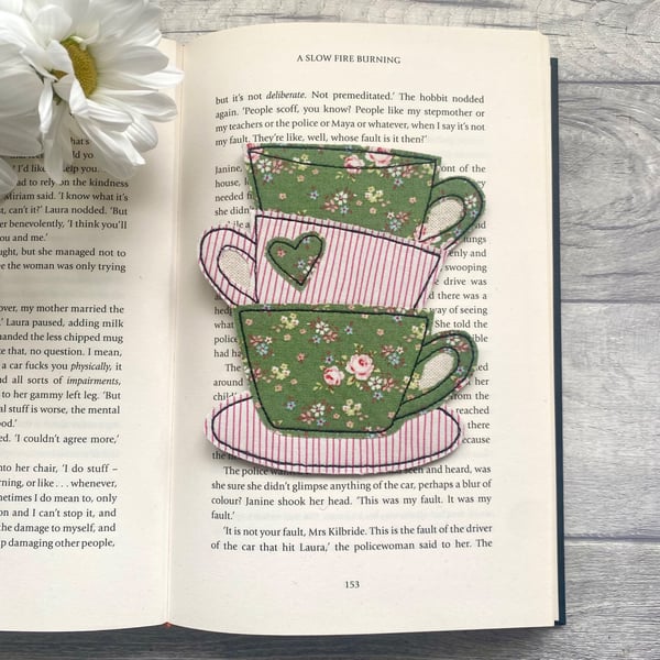 Bookmark, tea lovers bookmark