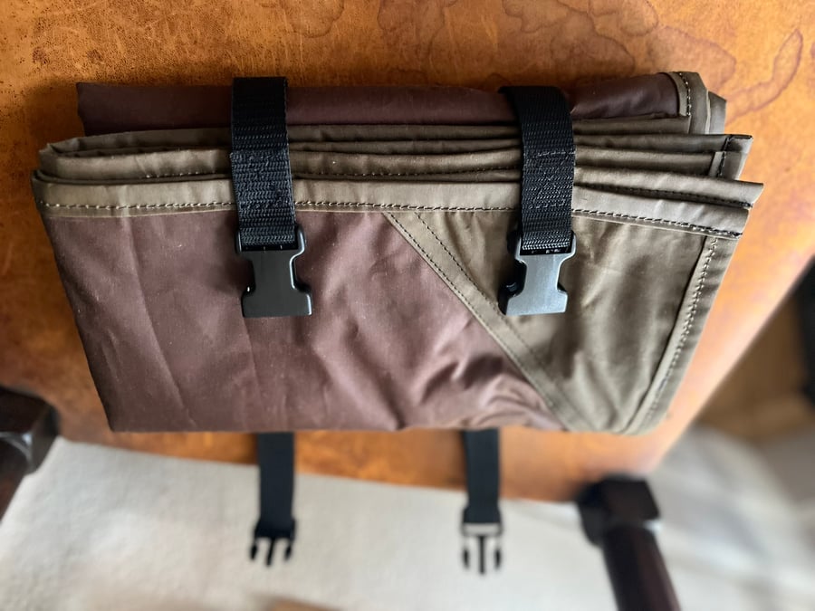 Wax cotton Outside rug- Bushcraft