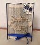 Sapphire Wedding, 45th Anniversary CUT & FOLD Book Folding Pattern - EMAILED PDF - Image 3