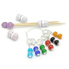 Star Bead Stitch Markers