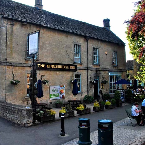 Kingsbridge Inn Bourton On The Water Cotswolds Photograph Print