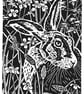 Midsummer Hare, Limited edition Linocut Print - Image 2