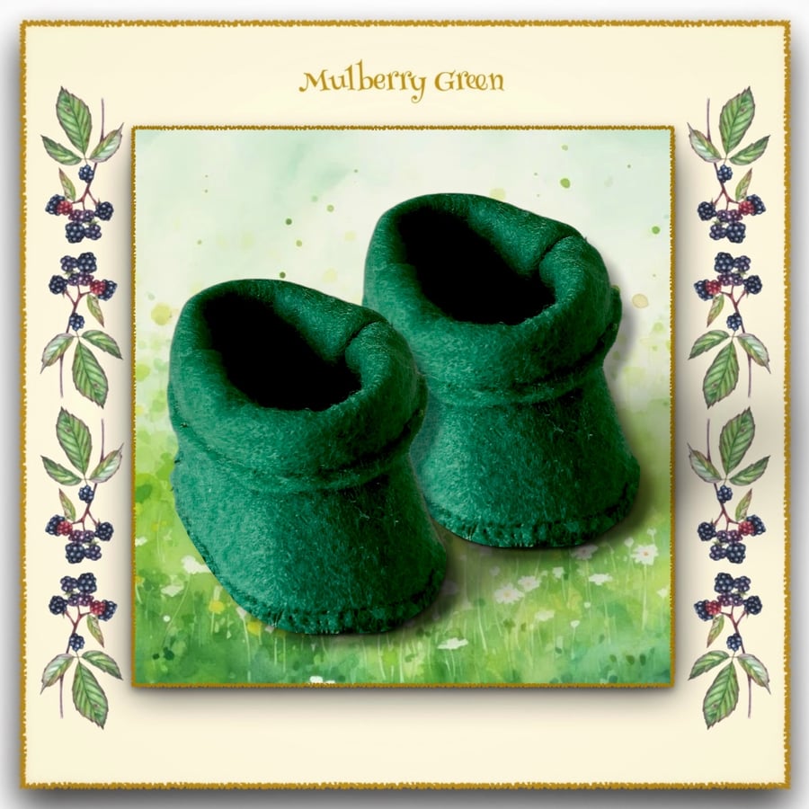 Dark Green Ankle Boots