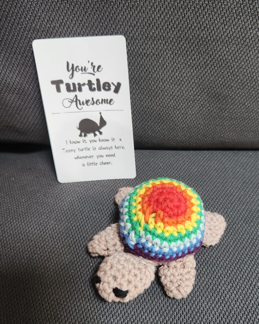 Amigurumi Pride Turtle