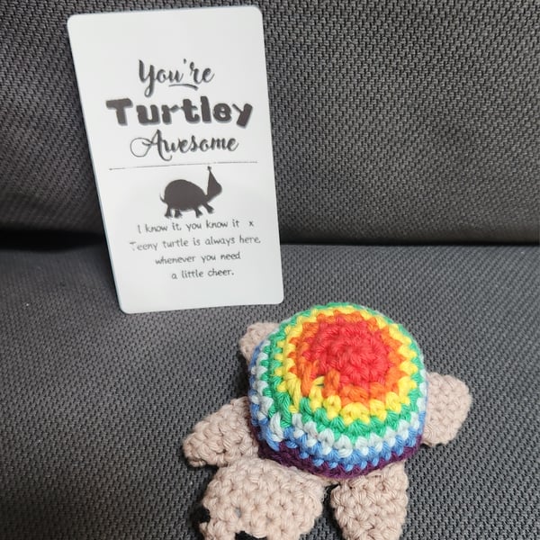 Amigurumi Pride Turtle