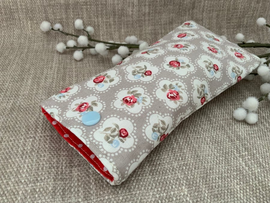 Fabric Glasses Case, Sunglasses Case, Glasses Pouch, Fabric Purse