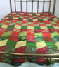 Handstitched Patchwork Quilt