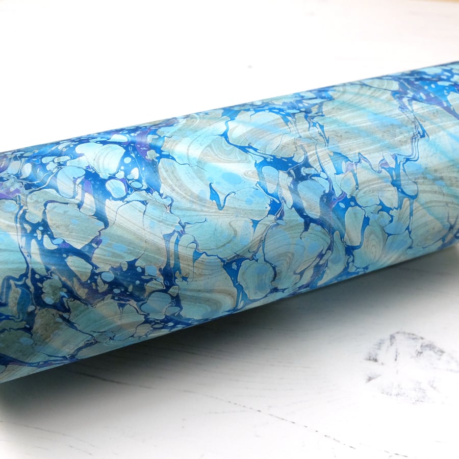 Double marbled Spanish ripple a4 paper sheet 