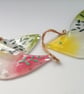 Fused Glass Love Birds Suncatchers - Handcrafted Window Art - Image 6