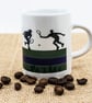 Tennis Coffee Espresso Mug  Gifts for Tennis Fans, Enthusiasts and Players       - Image 2