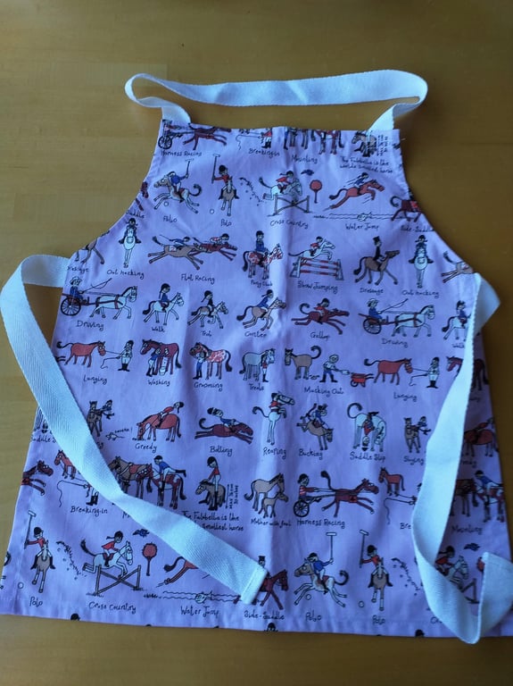 Horse, Cartoon, Apron, age 2-6