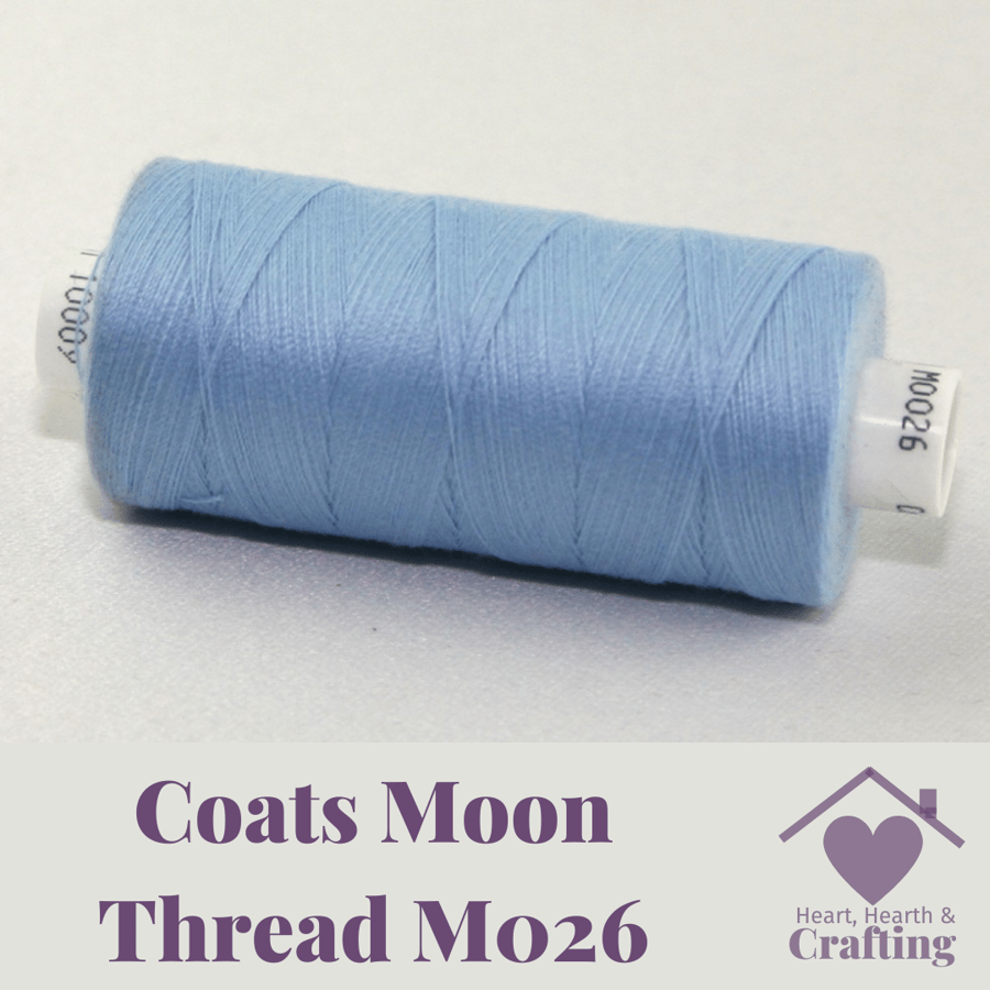 Sewing Thread Coats Moon Polyester – Blue M026