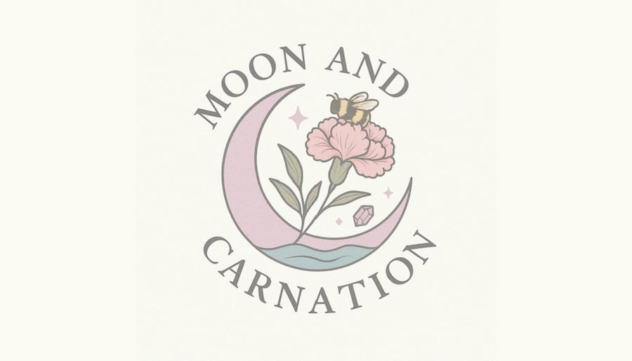 Moon and Carnation