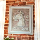 Handmade Rustic Shabby Chic 3D Horse Head Framed Wall Art – Unique 