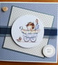 New Baby Boy Card - Congratulations It's A Boy - Image 4