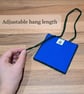 Small wall decoration with funky square pattern and adjustable hang length - Image 5
