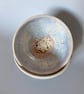 Handmade Ceramic Stoneware Bowl: Blue pink glaze - Image 3