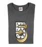 Number Five T-Shirt- kids number 5 tshirt- 5th Birthday outfit for boy or girl - Image 2