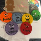 My Feelings – visual communication aid, Asd Semh Emotional Support Set. 