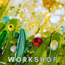 WORKSHOP Saturday 9th May 2026 2pm - 4pm - Fused Glass Floral Suncatchers
