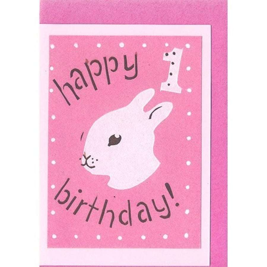 Happy 1st Birthday, Bunny