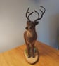 Highland stag needle felted home decoration. - Image 5
