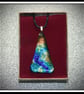 Multi-Coloured Dichroic Glass Pendant - Image 1