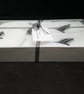 Napkins  Art Deco Embroidered Design Set of 4 in Presentation Box - Image 2