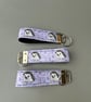 Happy Quills keychain. Hedgehog keyring. Hedgehog key fob. - Image 6