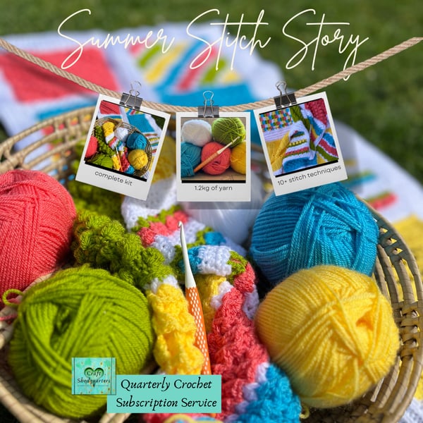 The Summer Stitch Story Picnic Blanket - All Inclusive Kit
