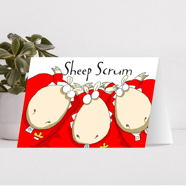 Sheep Scrum card