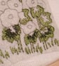 Embroidery picture kit - Hollyhocks, with tutorial - Image 3