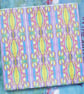Multicoloured Leaf Pattern Ceramic Tile Trivet with Cork Backing - Image 2