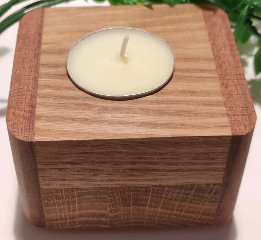 Recycled Tea Light holder