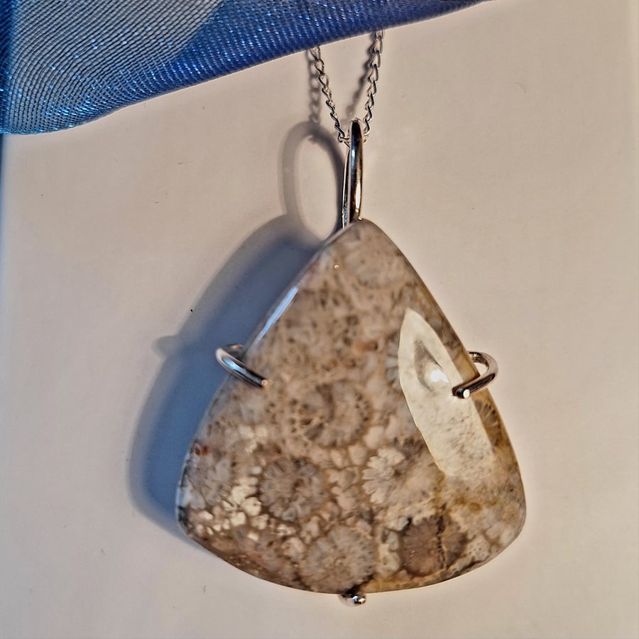 Fossilised Coral Necklace