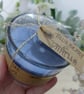 Blueberry and Vanilla Soy Wax Candle Handmade Scented Gift Jar - Image 6